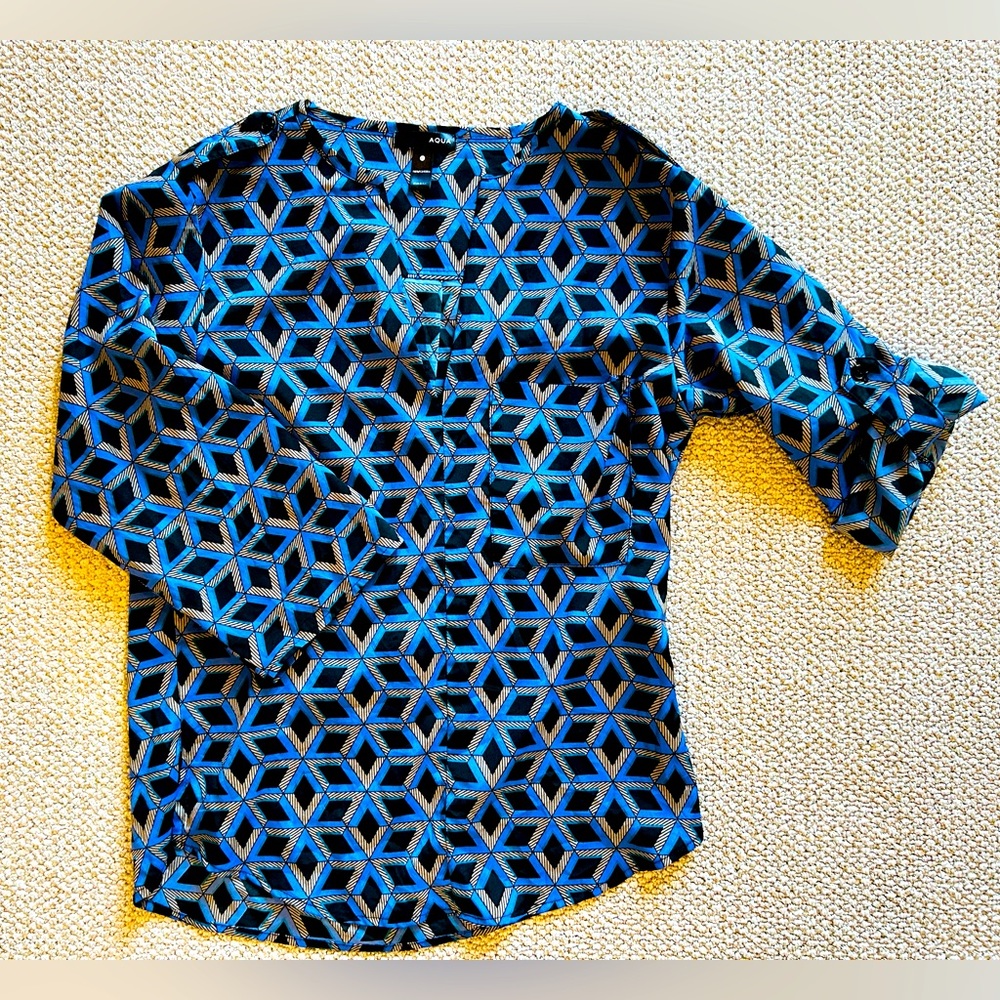 Aqua Blouse